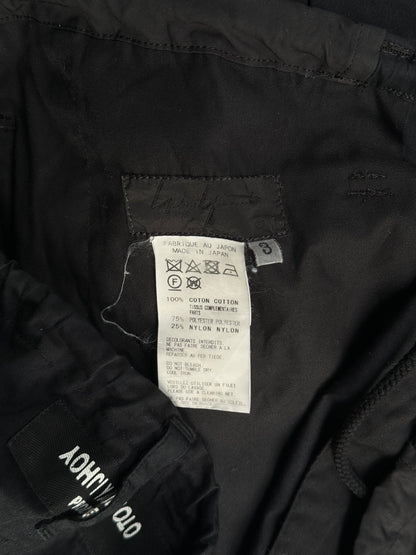 Yohji Yamamoto POUR HOMME SS17 Two-toned Front Panel Wide Pants