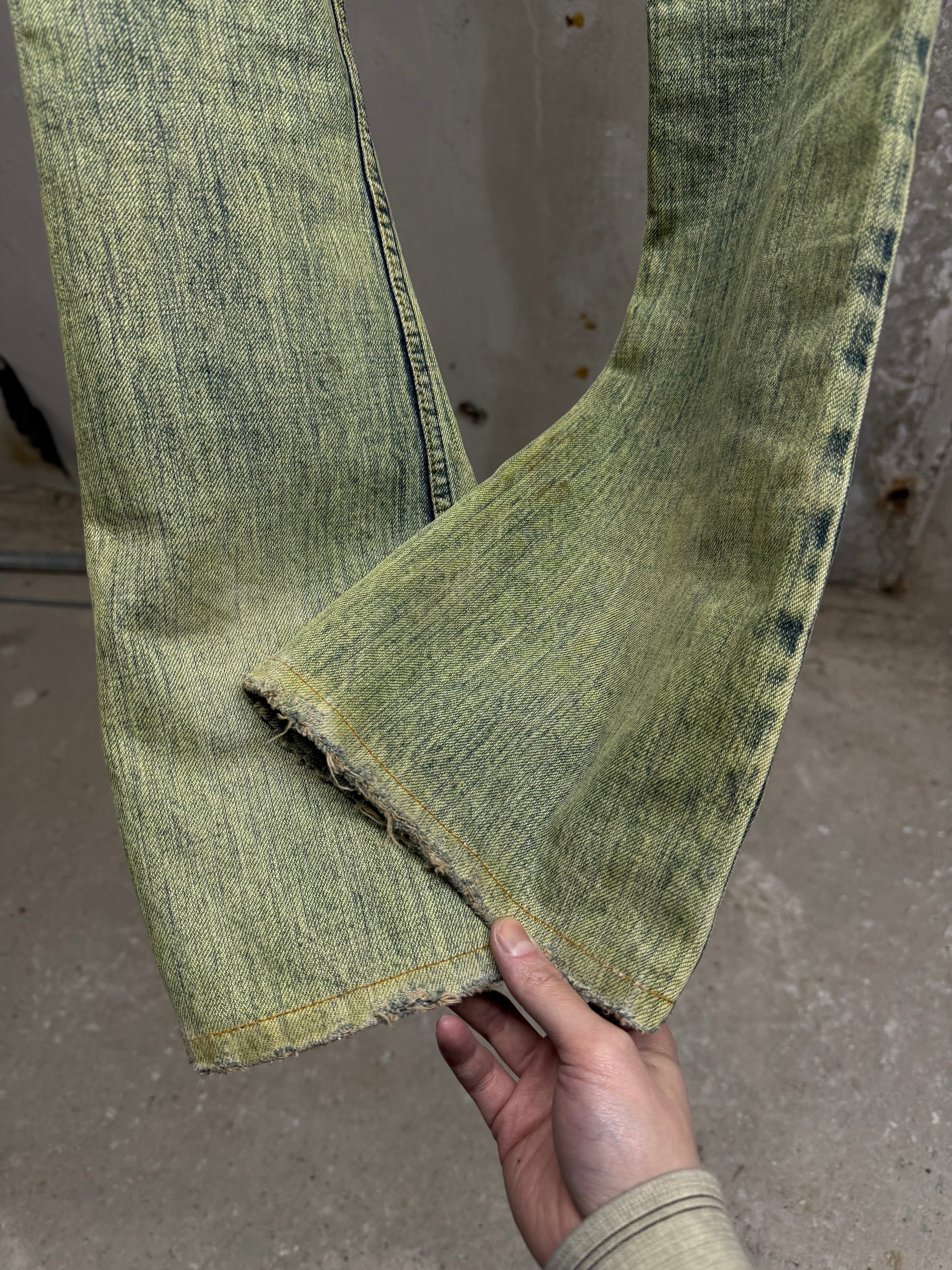 L.G.B. Early 00s Acid Wash Blown Out Denim | DRIEW