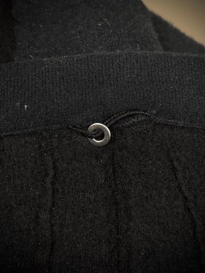 Label Under Construction ‘40YMPN74’ Distressed Lunar Cashmere Joggers detail | DRIEW GARMENTS