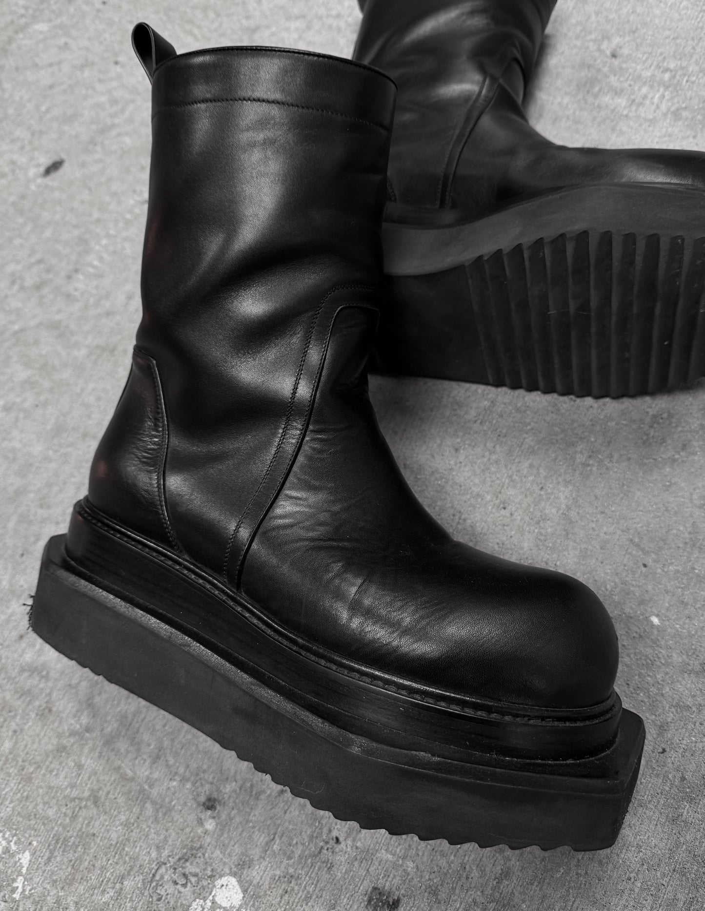 Rick Owens SS22 "FOGACHINE" Turbo Cyclops Boots