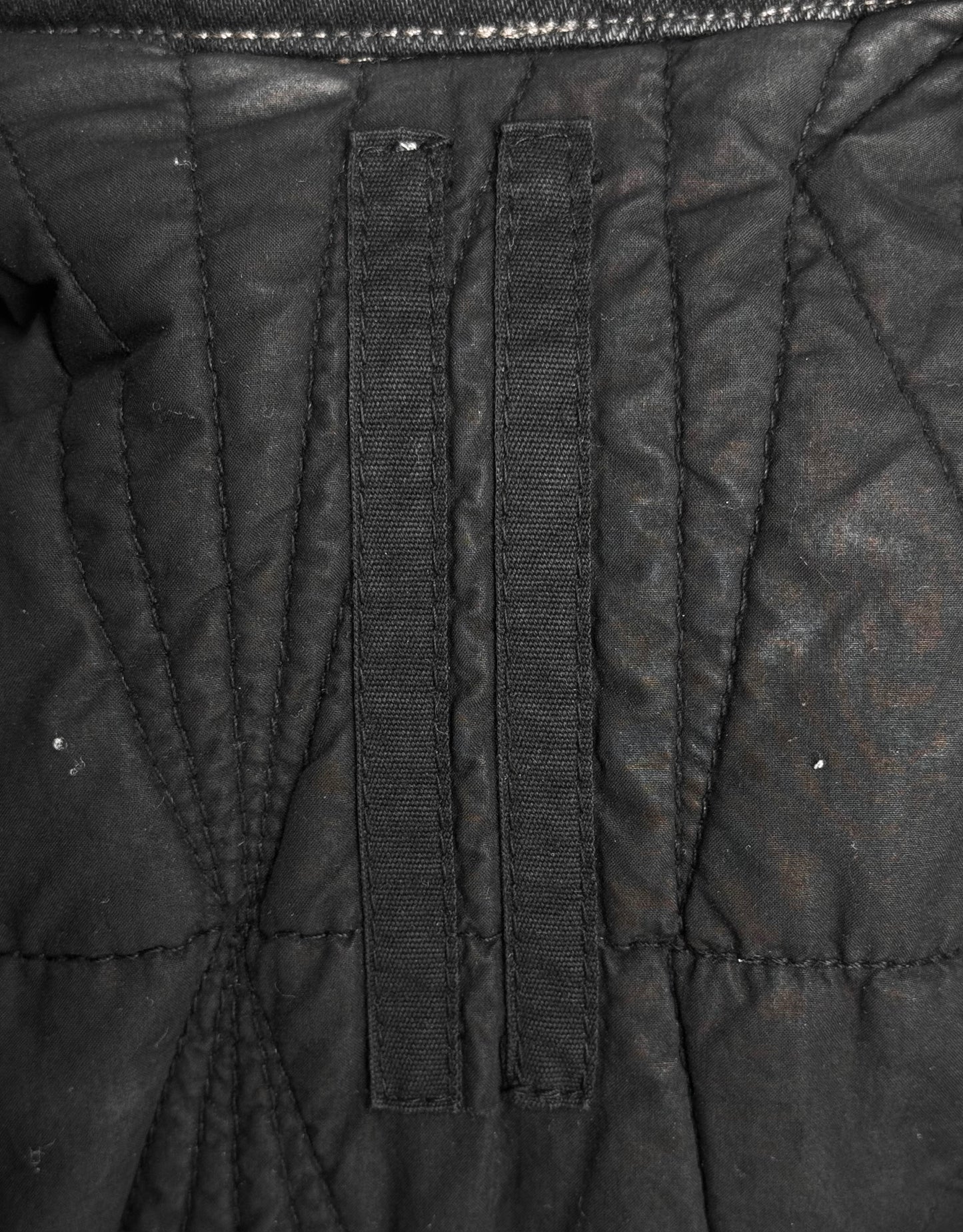 Rick Owens DRKSHDW AW15 “SPHINX” Waxed Denim Lung Worker Jacket