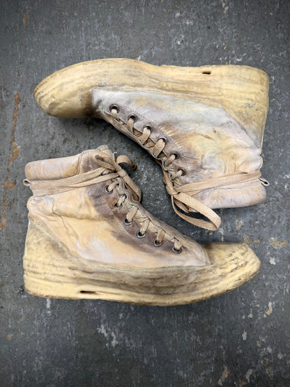 Carol Christian Poell ‘AM/2524 ROOMS-PTC/01’ Object-dyed Kangaroo Leather Drip Sneakers (10) | Archive Fashion Toronto