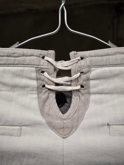 Carol Christian Poell SS02 "Traditional Escape" 'PM/1602MOVE' Corset Back Skinny Trousers