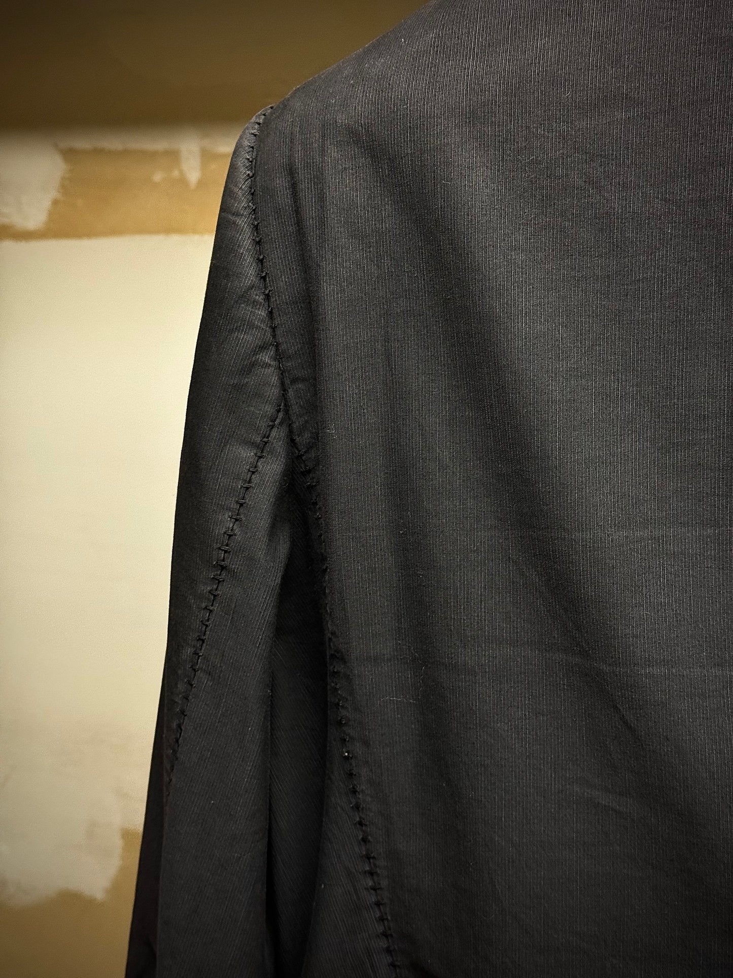 Carol Christian Poell 2010 'GM/2618OOD CORD-PTC/10' Taped Seam Titanium Prosthetic Elbow Overlock Blazer