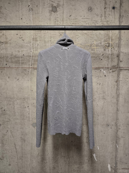 DEEPTI Collection °016-017 'K-075 RIFT-35/33 Reversible Knitted Longsleeve High Neck