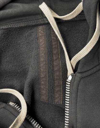 Rick Owens DRKSHDW SS12 “NASKA” Dark Dust Drawstring Hoodie