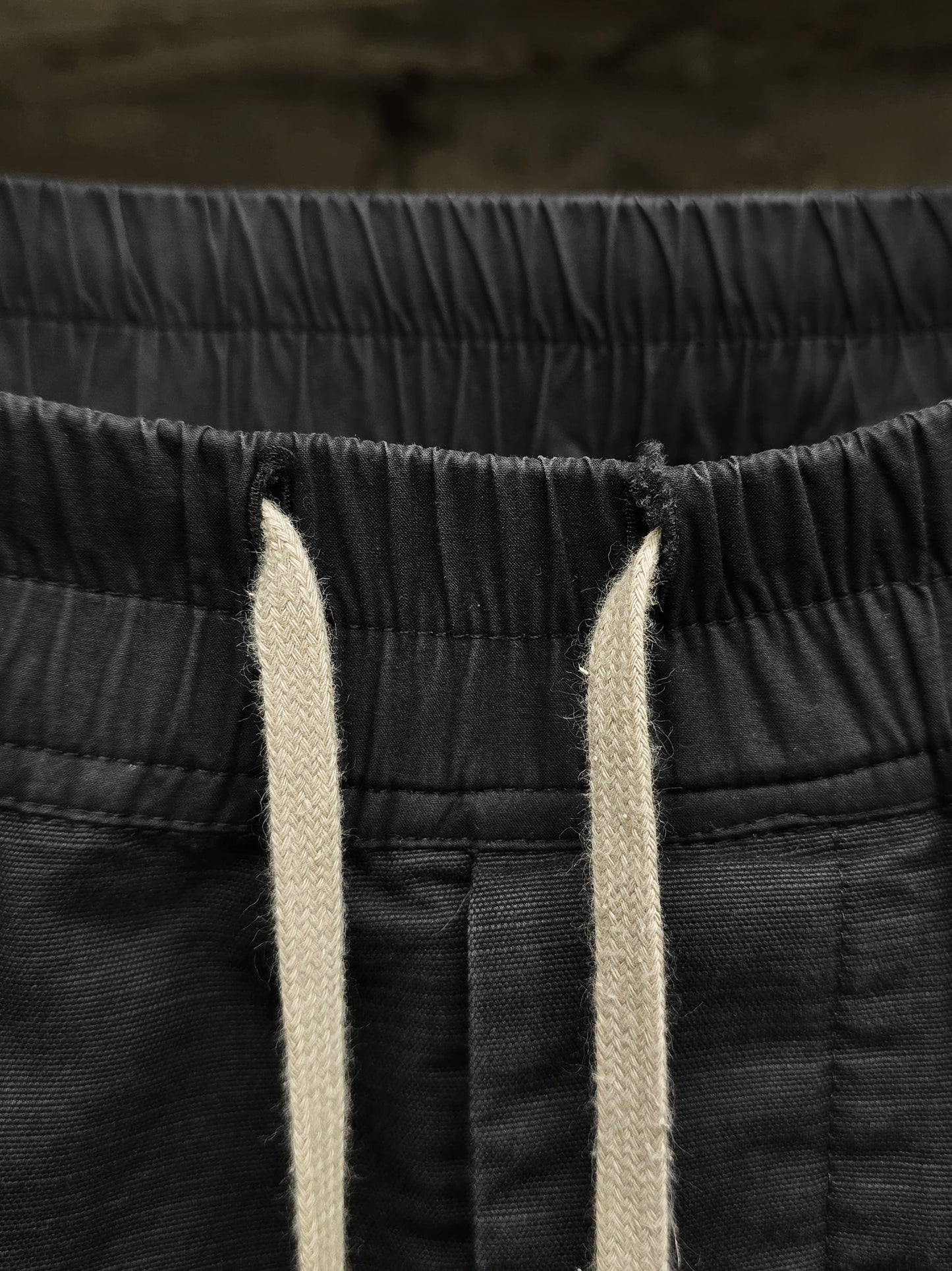 Rick Owens SS14 "VICIOUS" Cotton Ramie Drop-crotch Pants detail | DRIEW GARMENTS