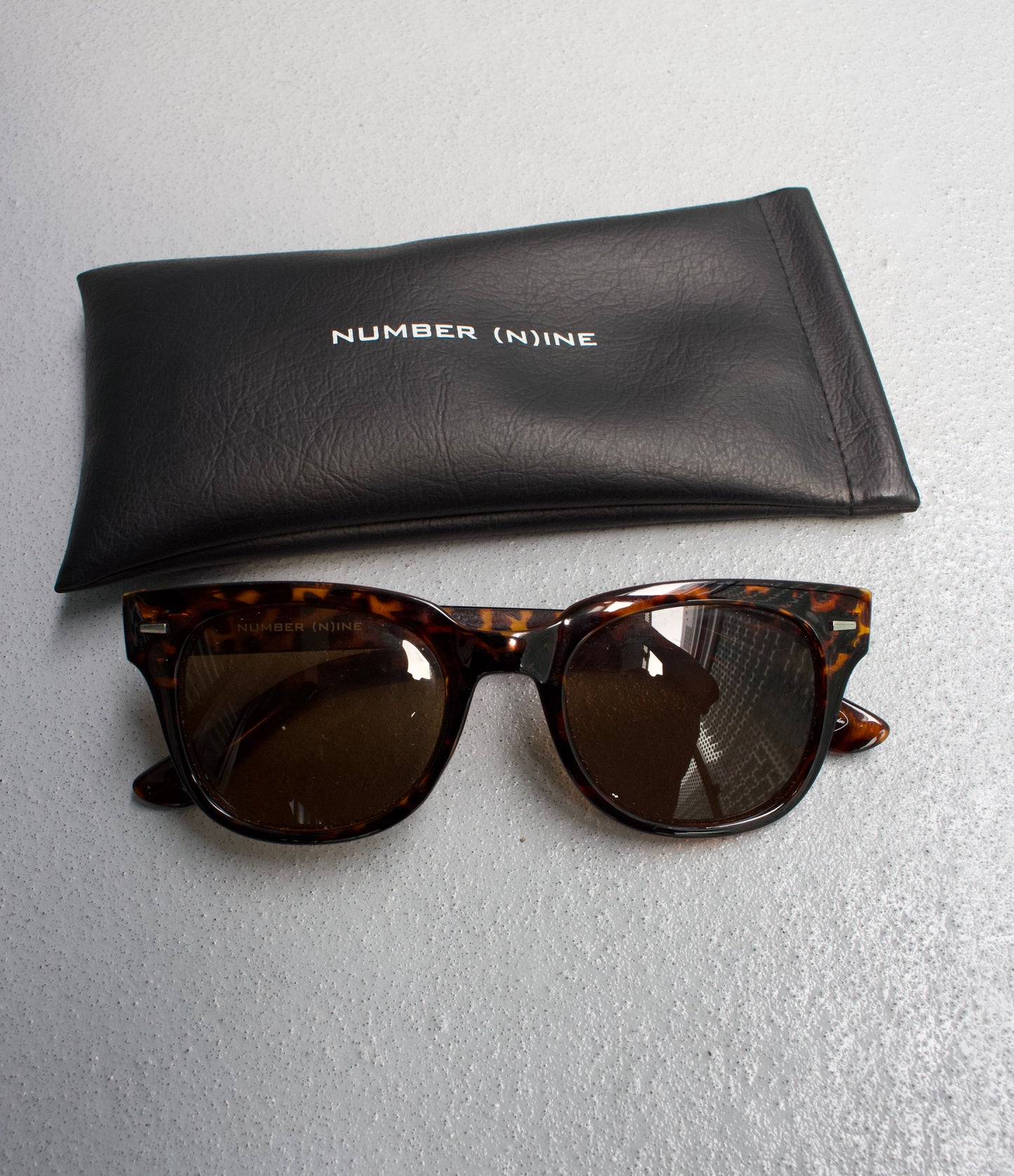 Number (N)ine SS07 Leopard Wayfarer Sunglasses