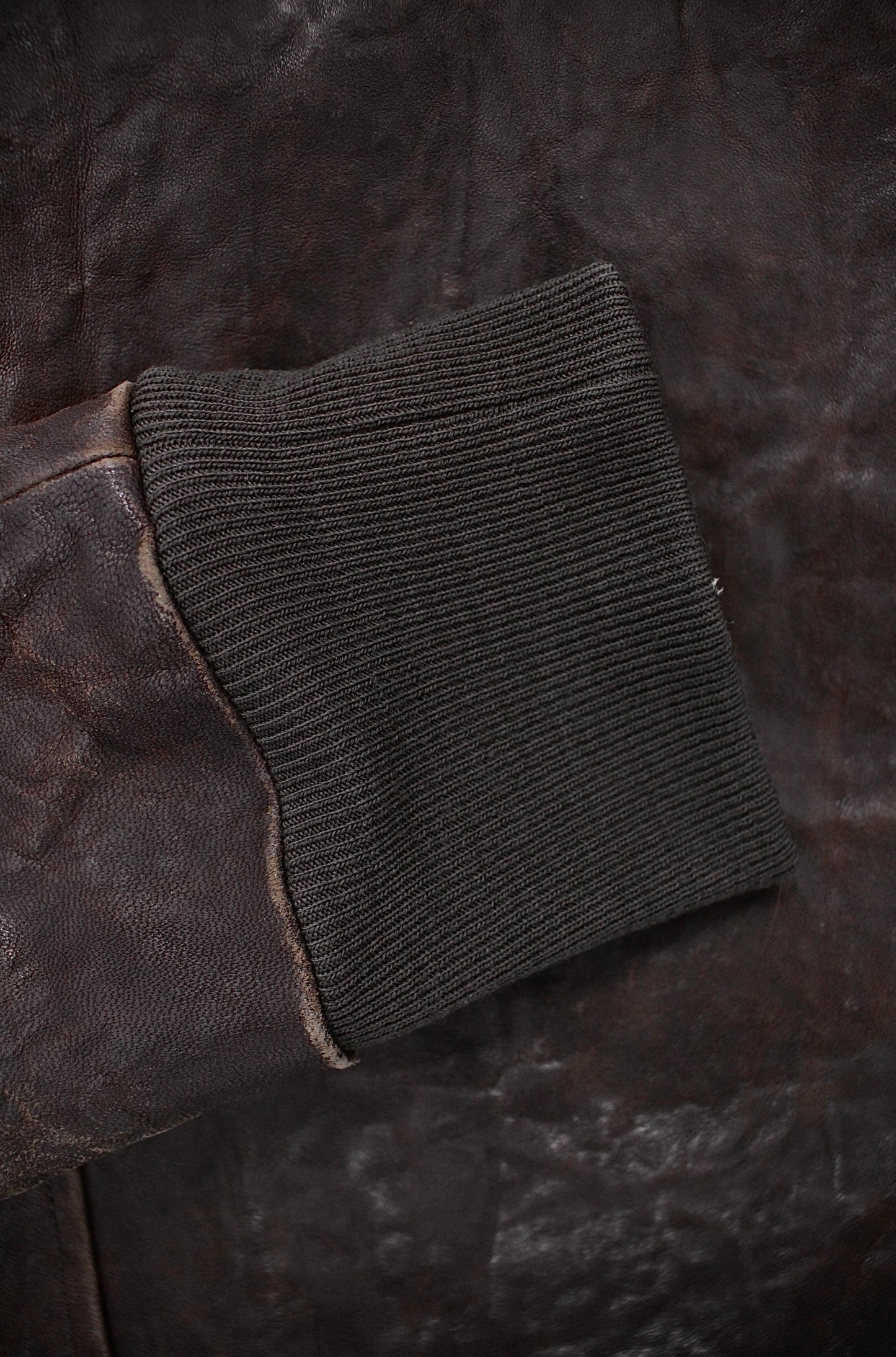 Rick Owens AW09 "CRUST" BITTER Lambskin Leather Velcro Geo Jacket