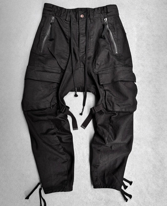 D.HYGEN by Saddam Teissy AW20  Bondage Cargos Denim