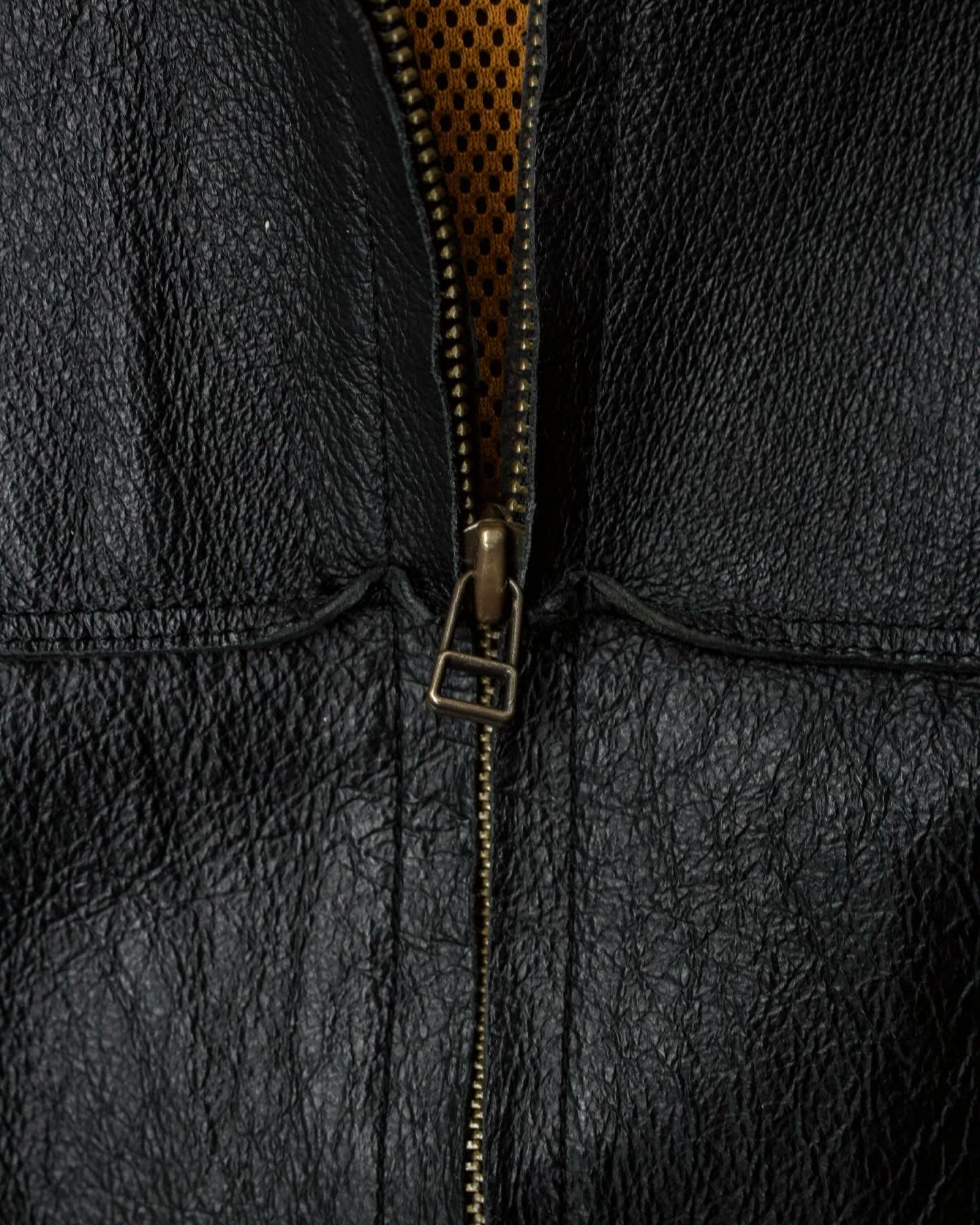 Kyoji Maruyama Early 00s Reconstructed Panel Cowhide Leather Jacket