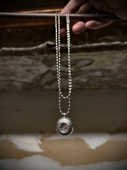 Carol Christian Poell ‘MM/2650’ Silver Compass Ball Pendant Necklace | Archive Fashion Toronto