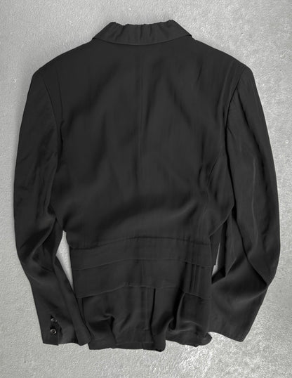 COMME des GARÇONS Early 00s Triple Layered Hem Blazer