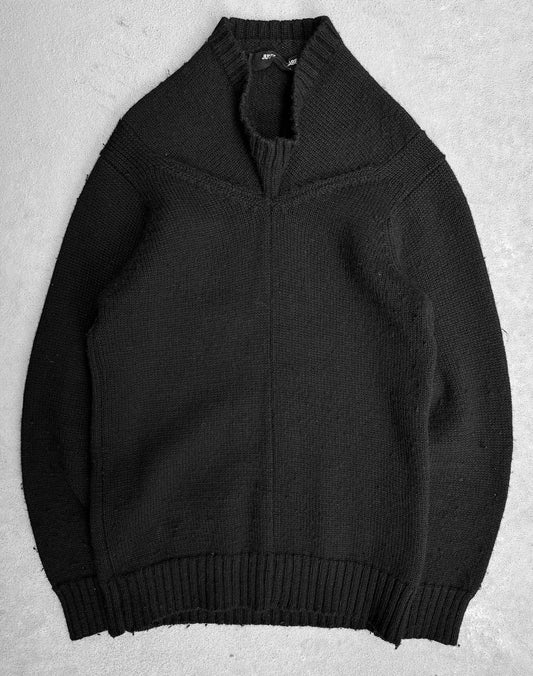 Junya Watanabe AW96 Wool Funnel-neck Sweater