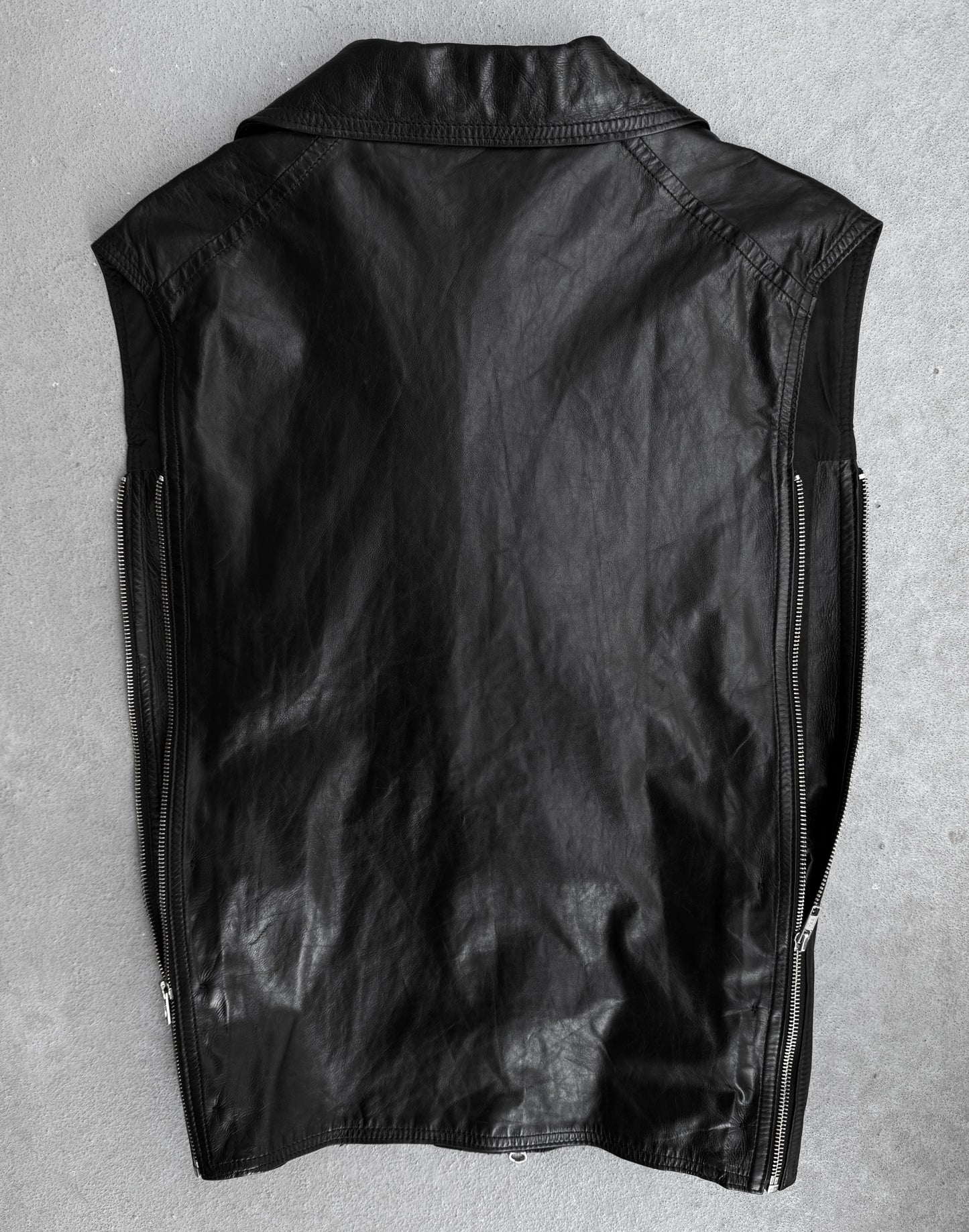 Ann Demeulemeester SS01 Studded Leather Vest