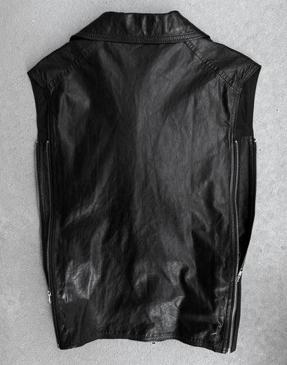 Ann Demeulemeester SS01 Studded Leather Vest
