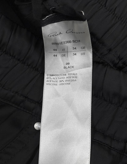 Rick Owens SS26 "HOLLYWOOD" Satin Wide Leg ‘Bela’ Pants