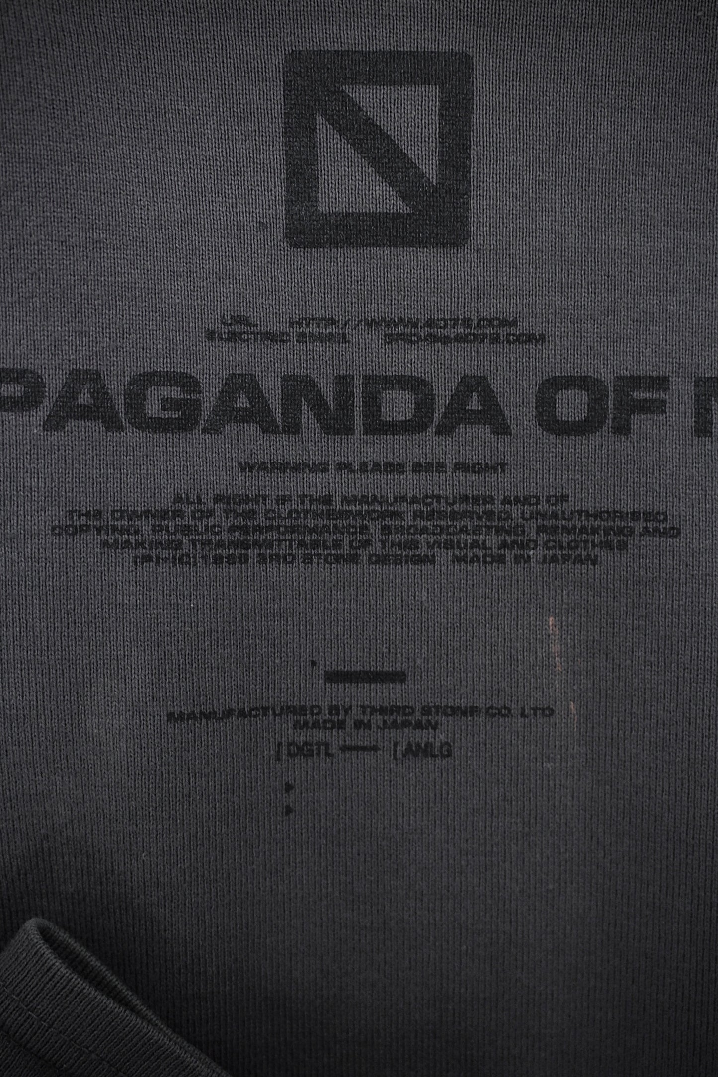 NUKE by Tatsuro Horikawa Late 90s Graphic Long-sleeves Jumper