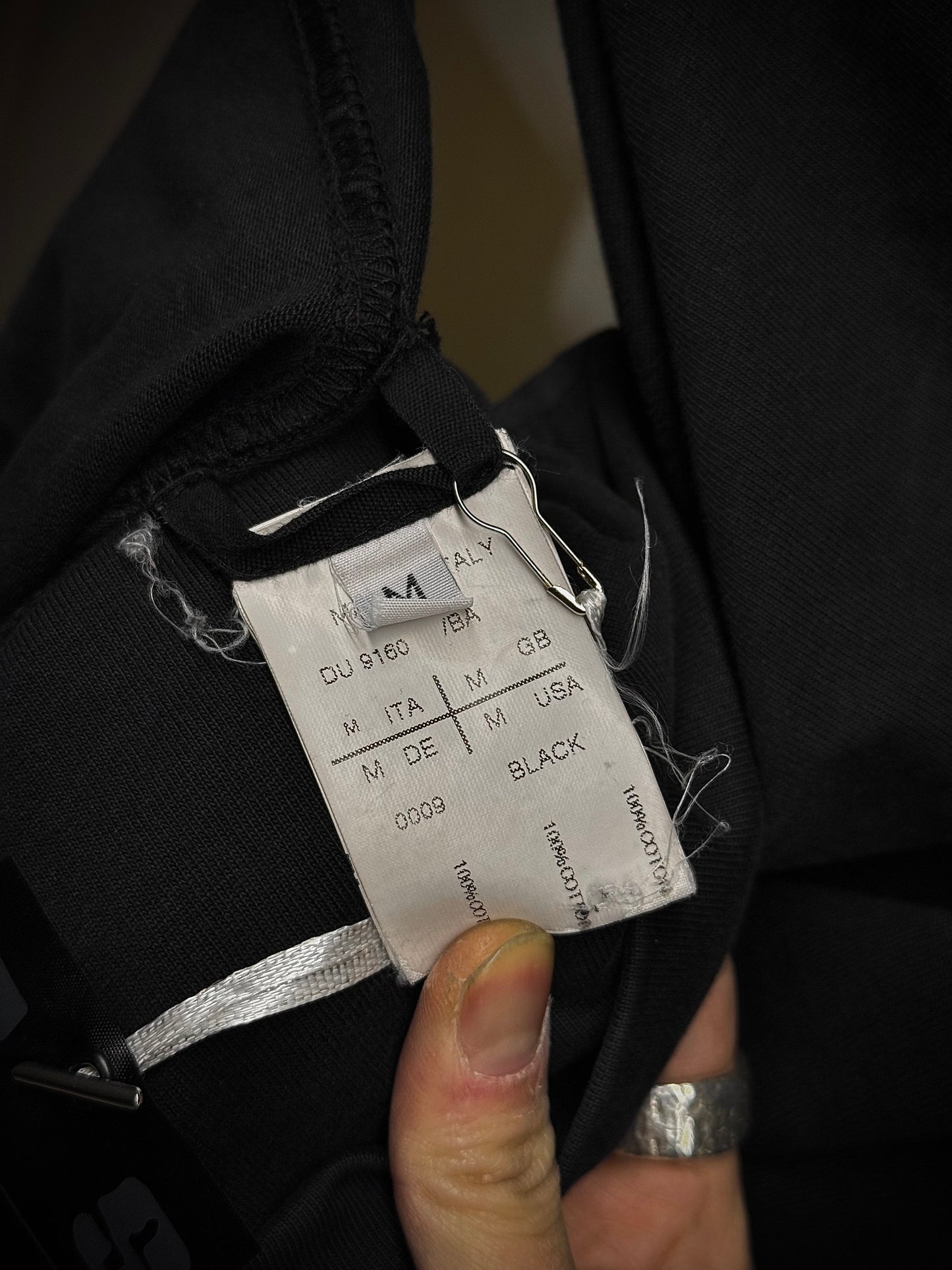 Rick Owens DRKSHDW AW12 "MOUNTAIN" Druid Hood Long Flap Tank Top