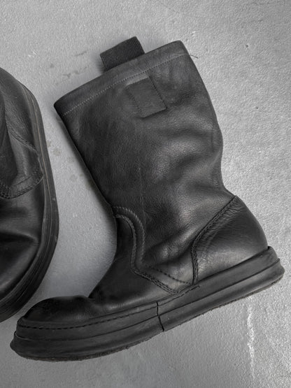 Rick Owens AW05 "MOOG" Pull-Tab Engineer Sneaker Boots
