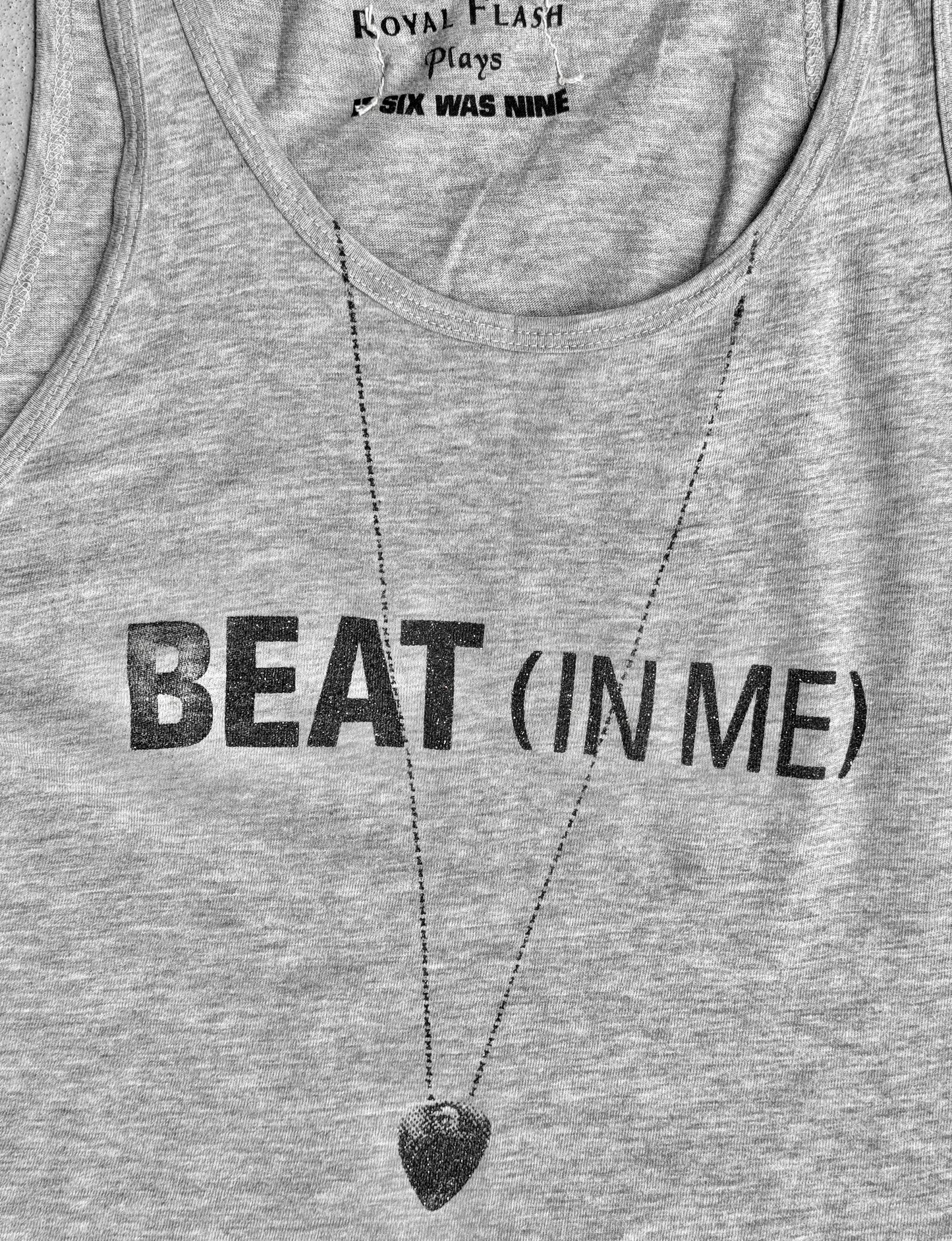 IfSixWasNine Early 00s ‘Beat In Me’ Graphic Tank Top