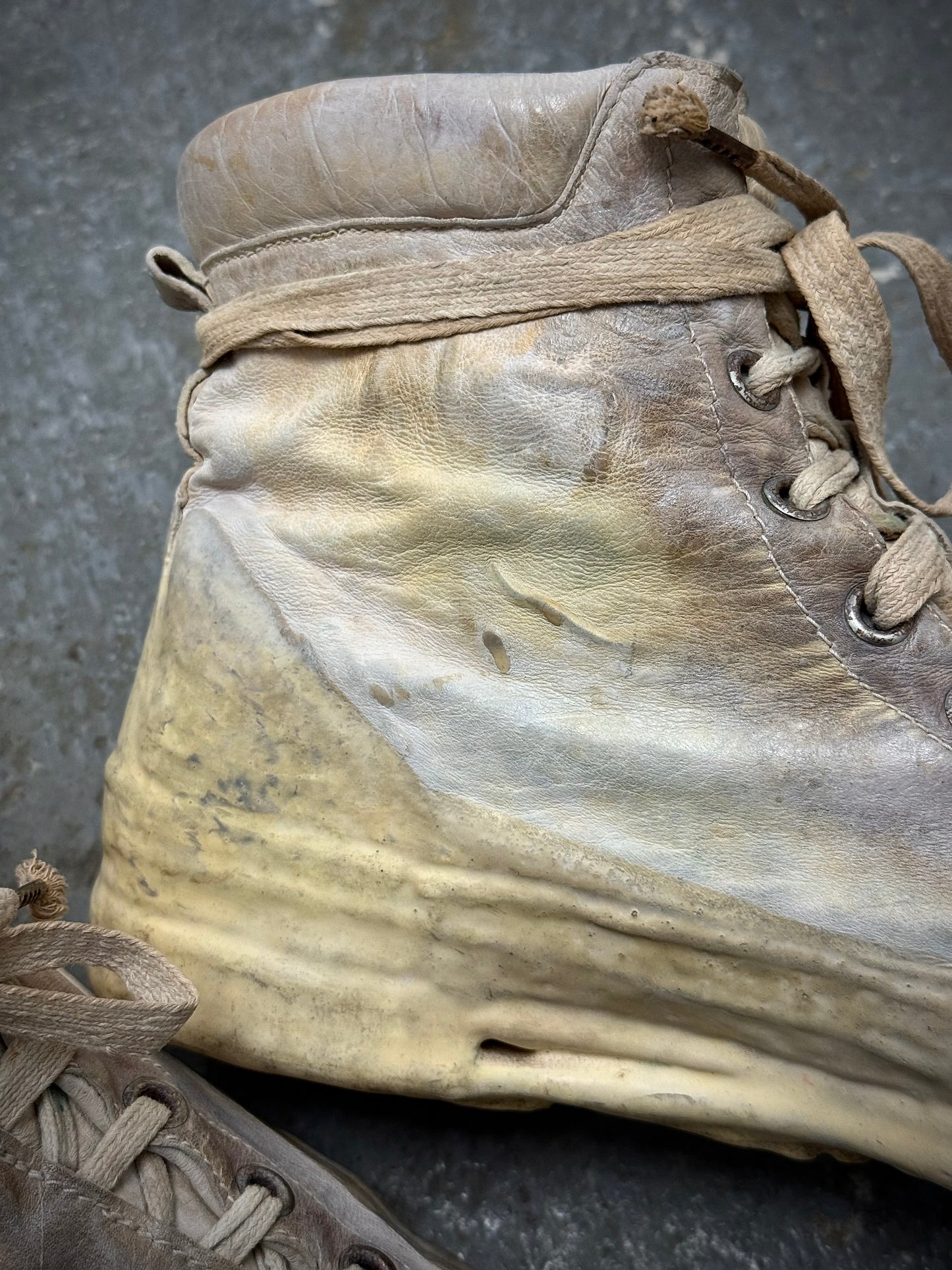 Carol Christian Poell ‘AM/2524 ROOMS-PTC/01’ Object-dyed Kangaroo Leather Drip Sneakers (10)