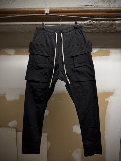 Rick Owens DRKSHDW SS17 "WALRUS " Cotton Nylon Creatch Cargo Pants | Archive Fashion Toronto
