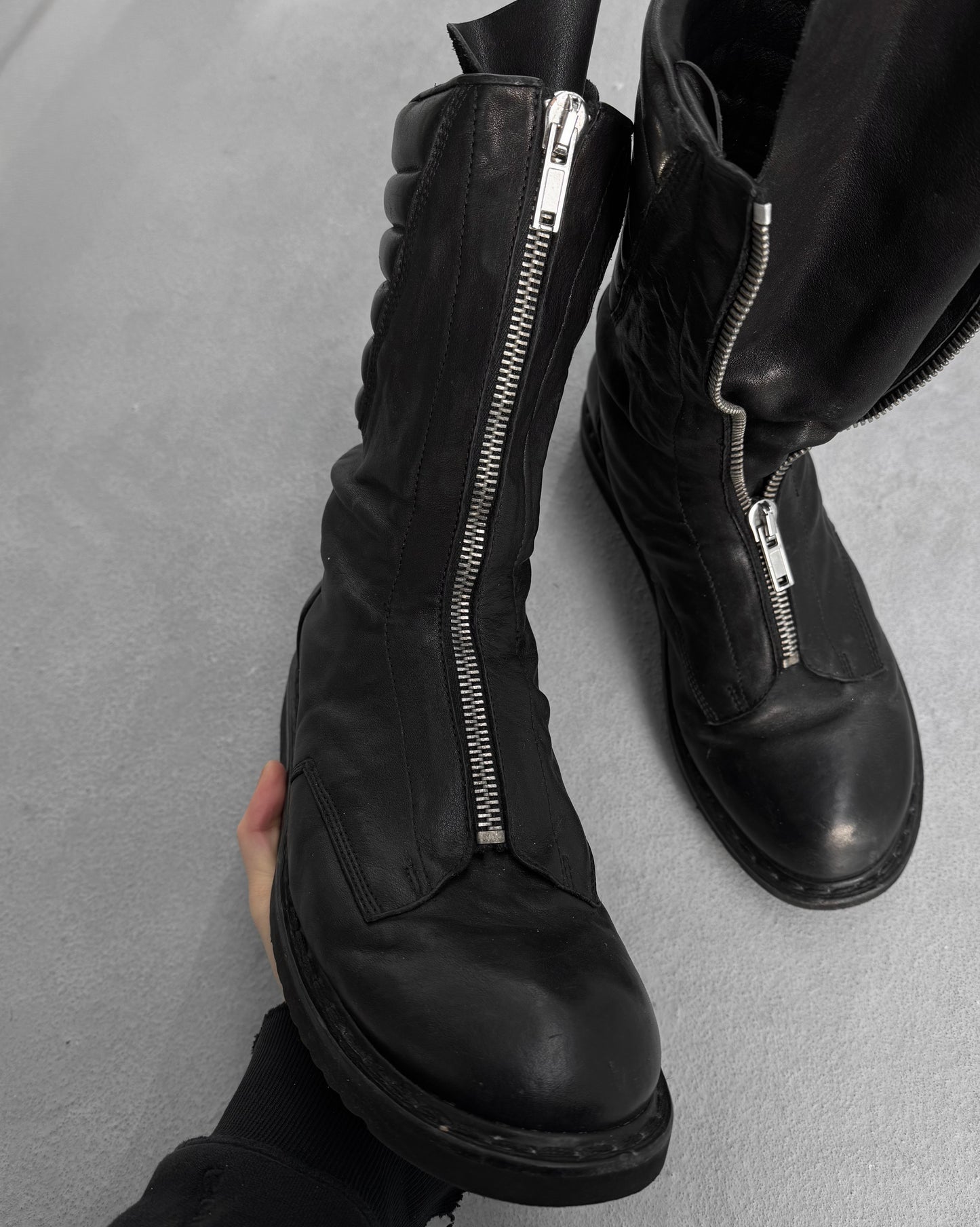 Rick Owens AW11 “LIMO” Mohawk Basket Creeper Boots