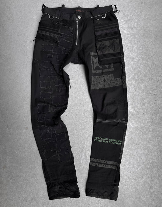UNDERCOVER SS03 “SCAB” Reconstructed Patchwork Pants