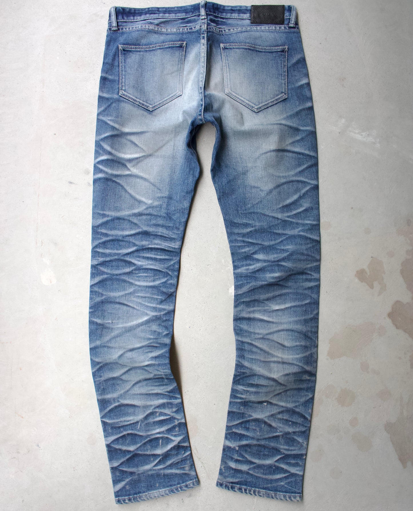 FUGA Early 00s Marble Claws Denim