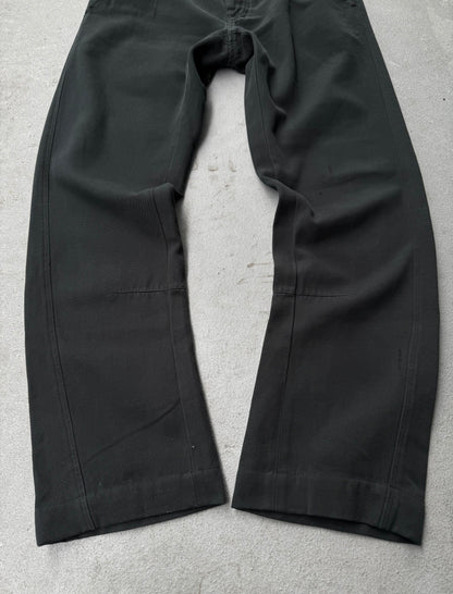 Ann Demeulemeester Early 00s Darted Cotton Pants