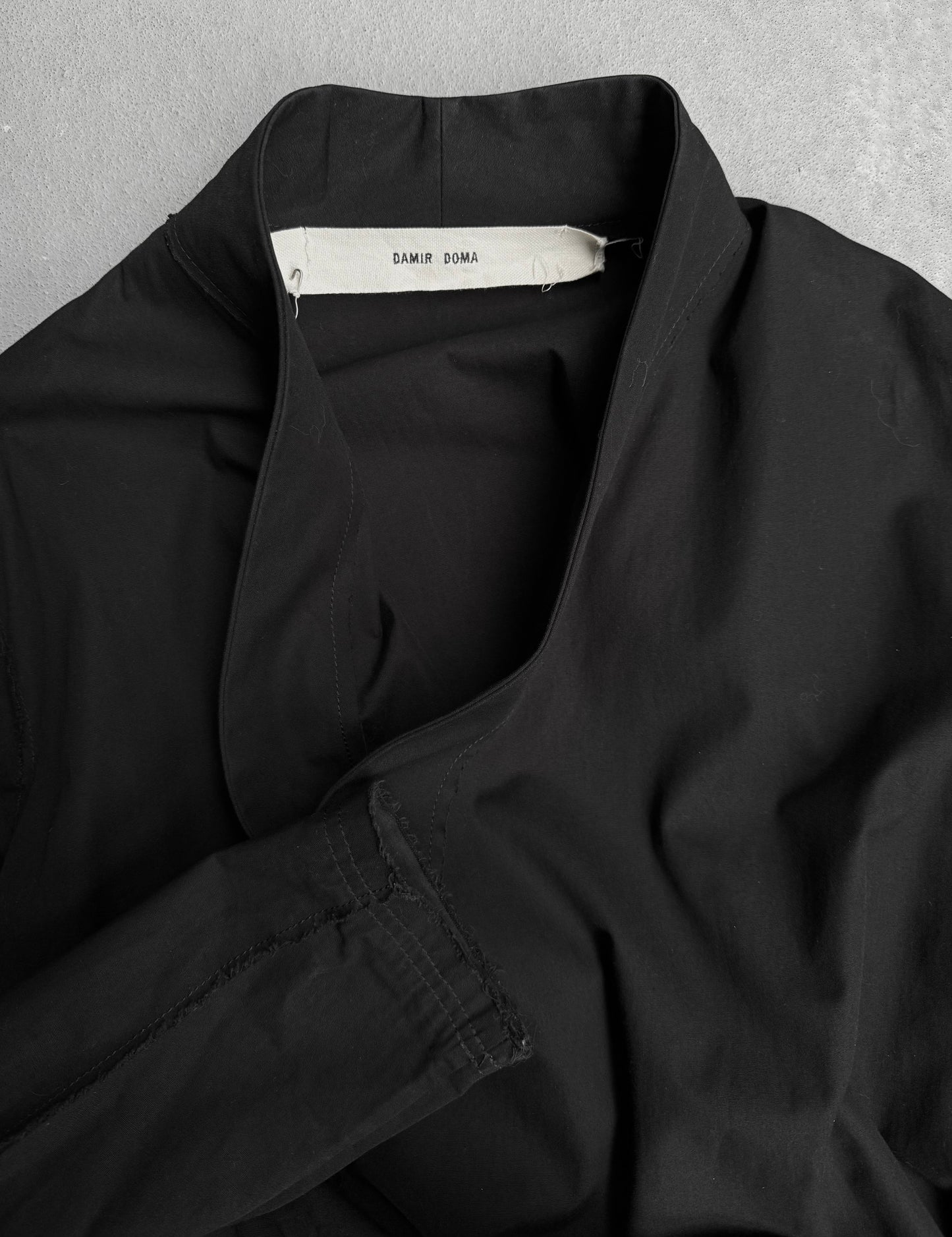 DAMIR DOMA AW15 Cotton Kimono Wrapped Jacket