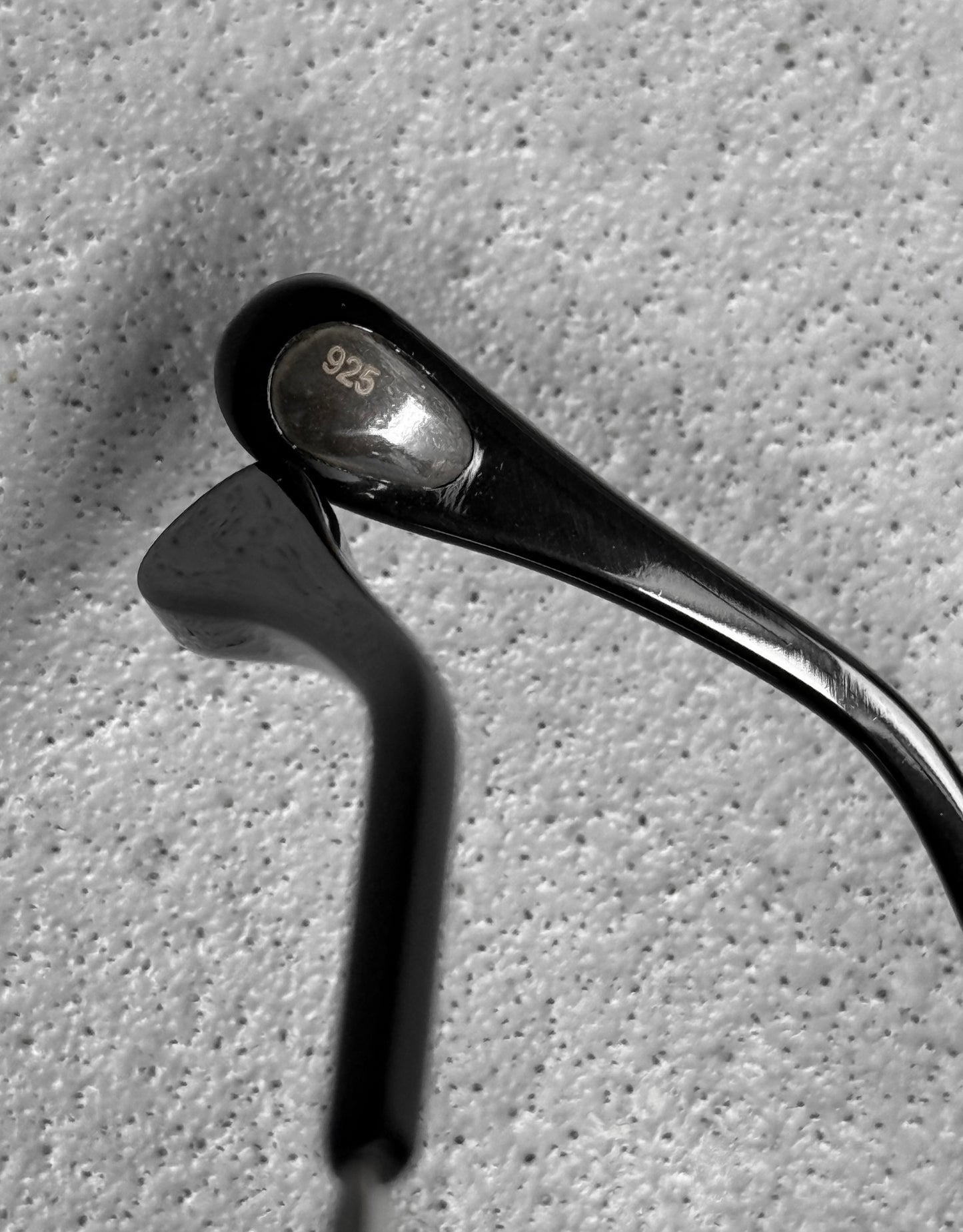 Ann Demeulemeester x Linda Farrow CAT.2 Titanium Steel Aviator Sunglasses