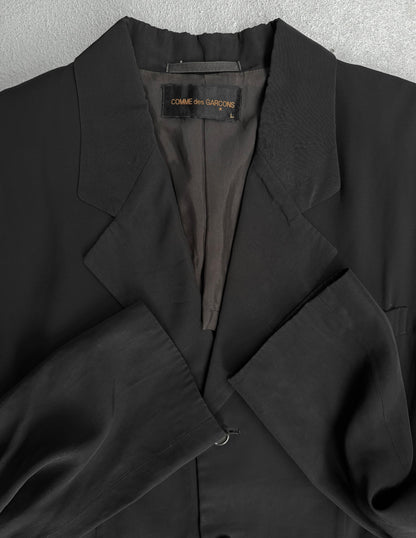 COMME des GARÇONS Early 00s Triple Layered Hem Blazer
