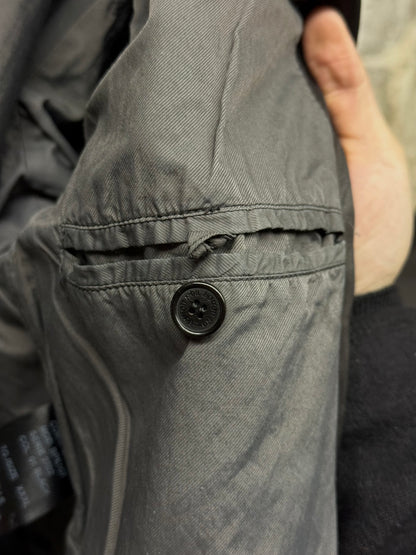 Neil Barrett Early 00s Multi Zip Goat Leather Field Jacket