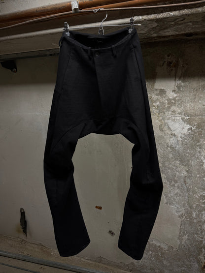 N/07 Articulated Cut Drop-crotch Jersey Sarrouel Pants