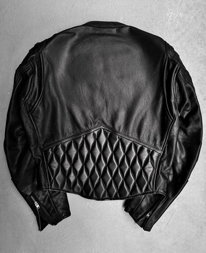 KADOYA K’s Leather Early 00s Leather Padded Motorcycle Jacket