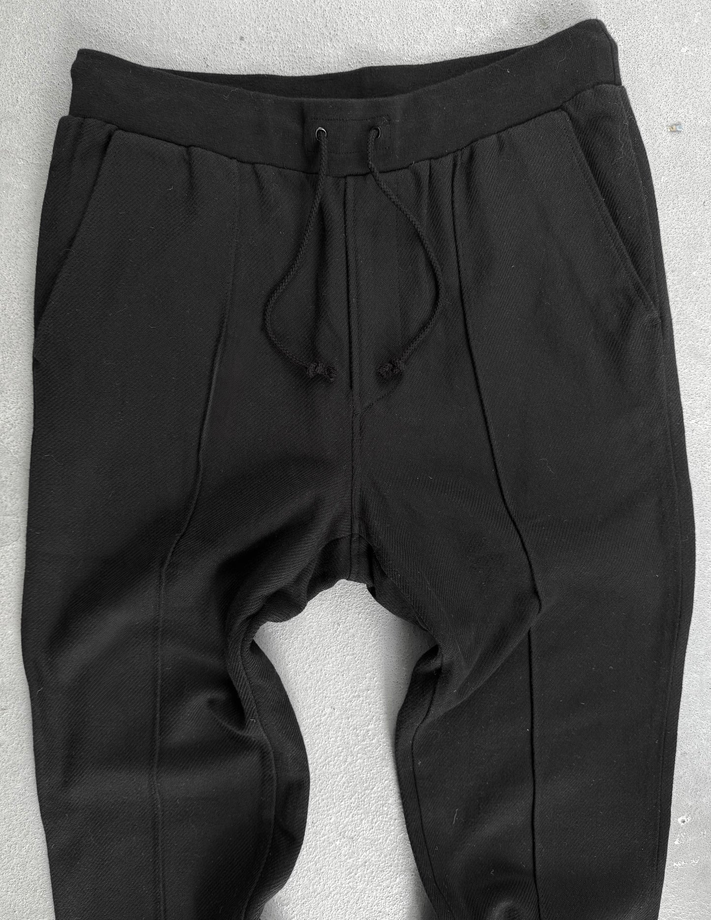 UNDERCOVER SS18 "Spiritual Noise" Distressed Hem Drawstring Trousers