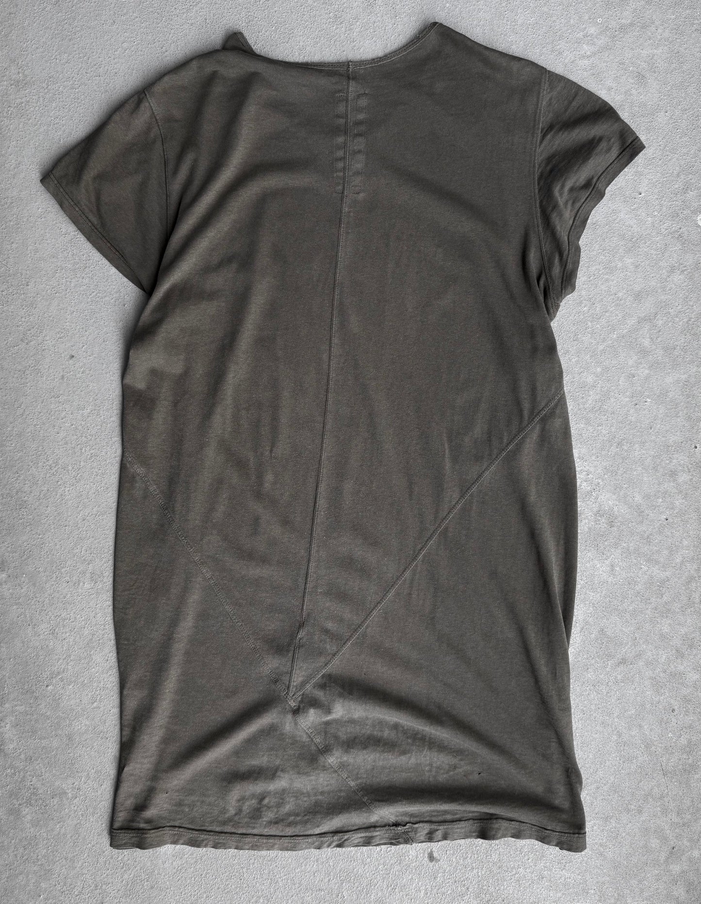 Rick Owens DRKSHDW SS18 "DIRT" DNA Dust Level T-shirt