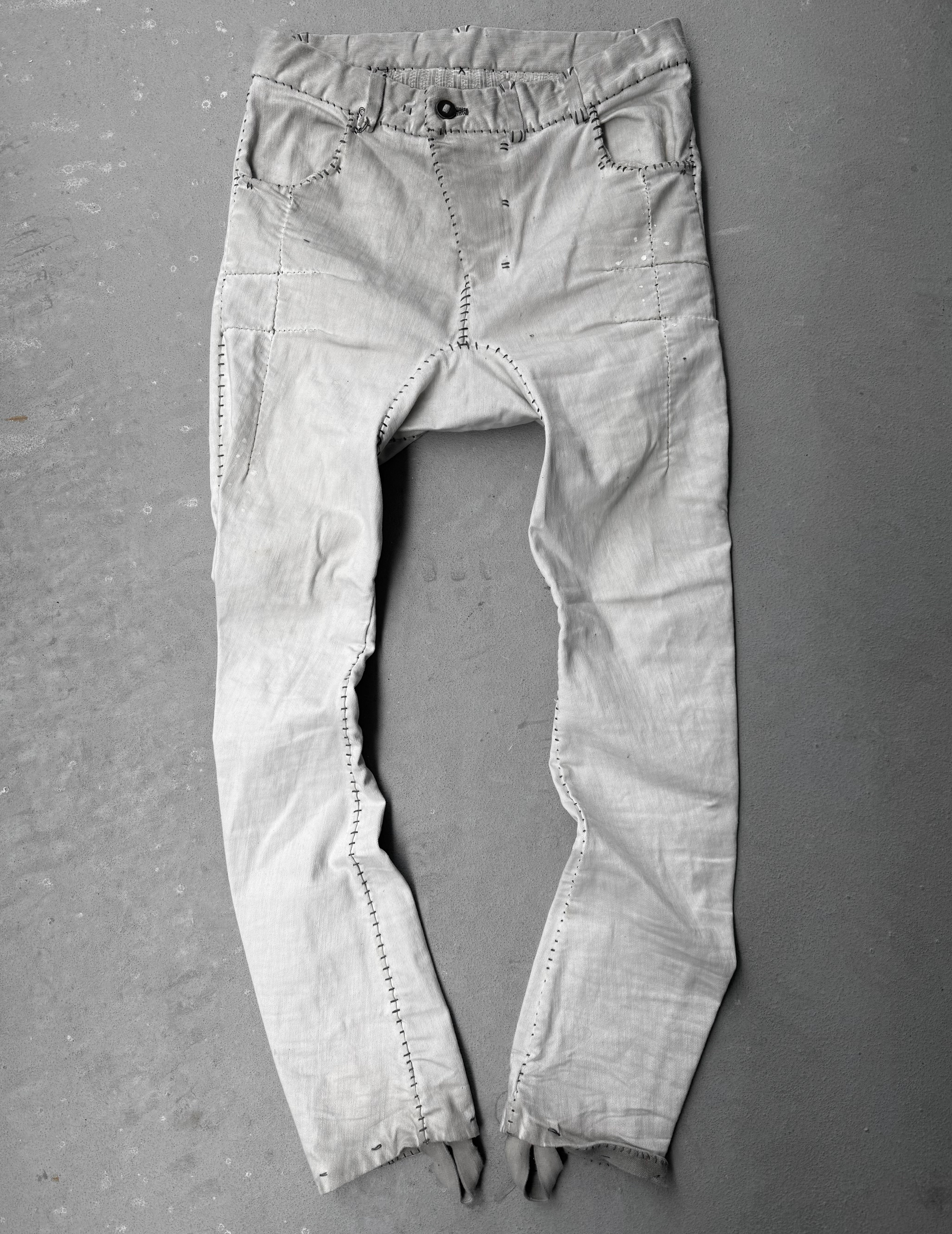 Boris Bidjan Saberi AW21 P13 Stitch Resin-Dyed Denim | DRIEW