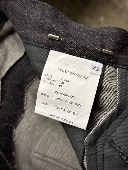 DEEPTI Collection °016-017 ‘D-050 YAW-95’ Closed Crash Seam Low Cut Denim