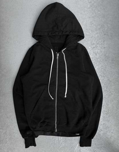 Rick Owens DRKSHDW AW22 “STROBE” Black Drawstring Jason Hoodie