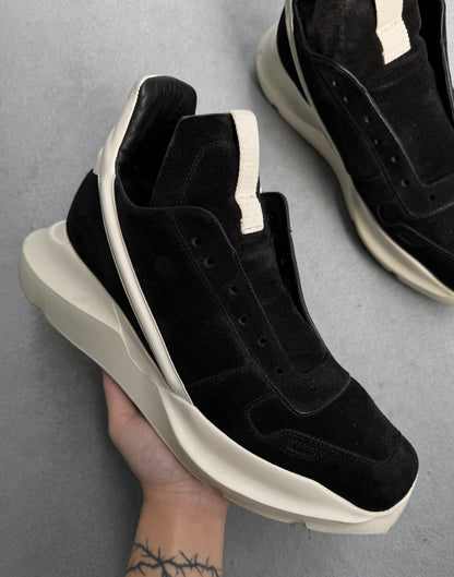 Rick Owens SS23 “EDFU” Suede Leather Geth Runners