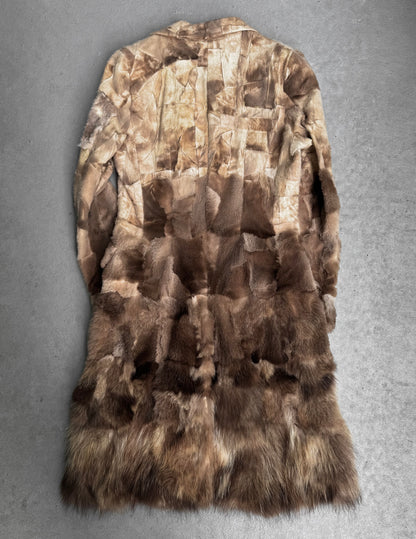 MiharaYasuhiro AW02 Raccoon Fur Coat