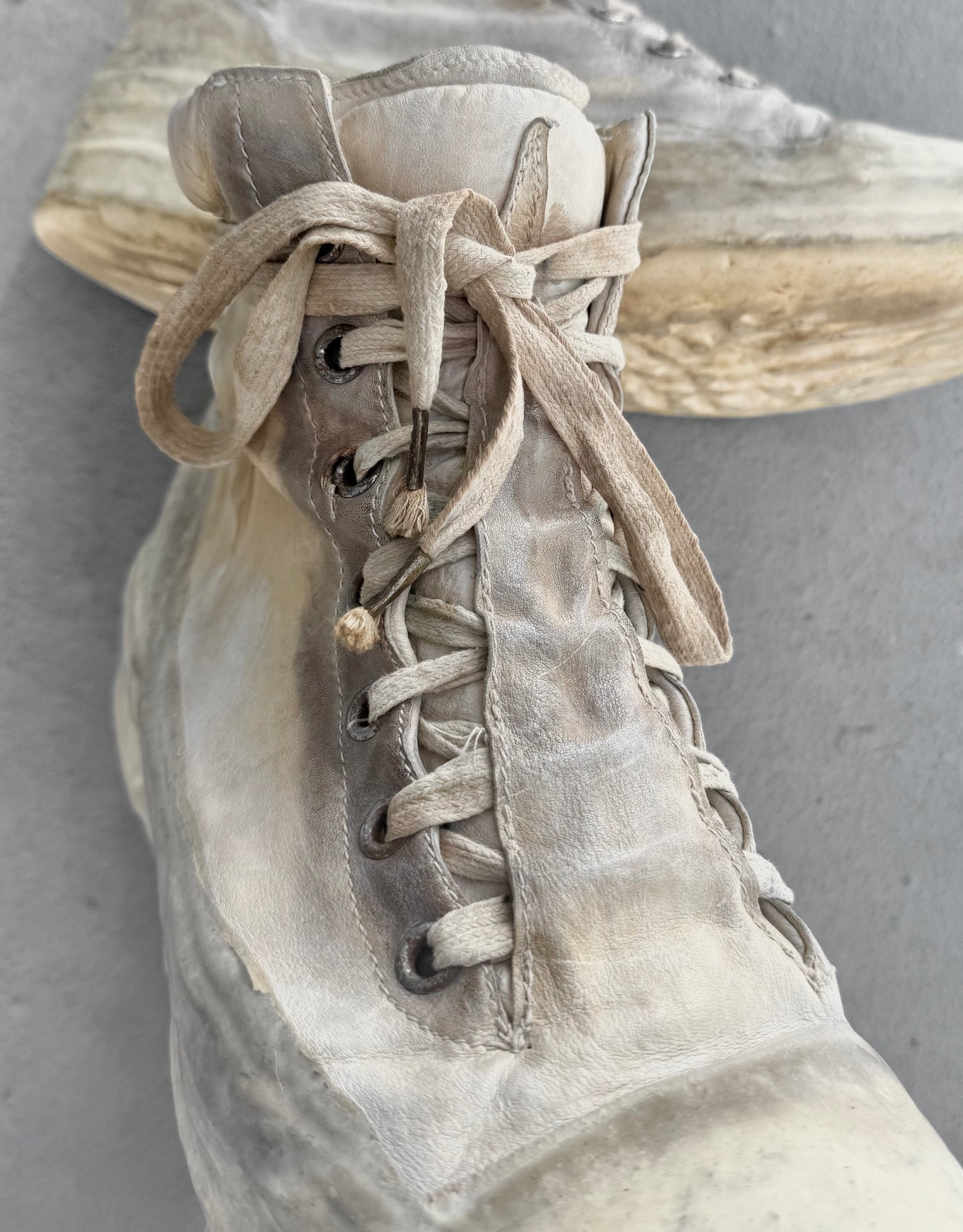 Carol Christian Poell ‘AM/2524 ROOMS-PTC/01’ Object-dyed Kangaroo Leather Drip Sneakers