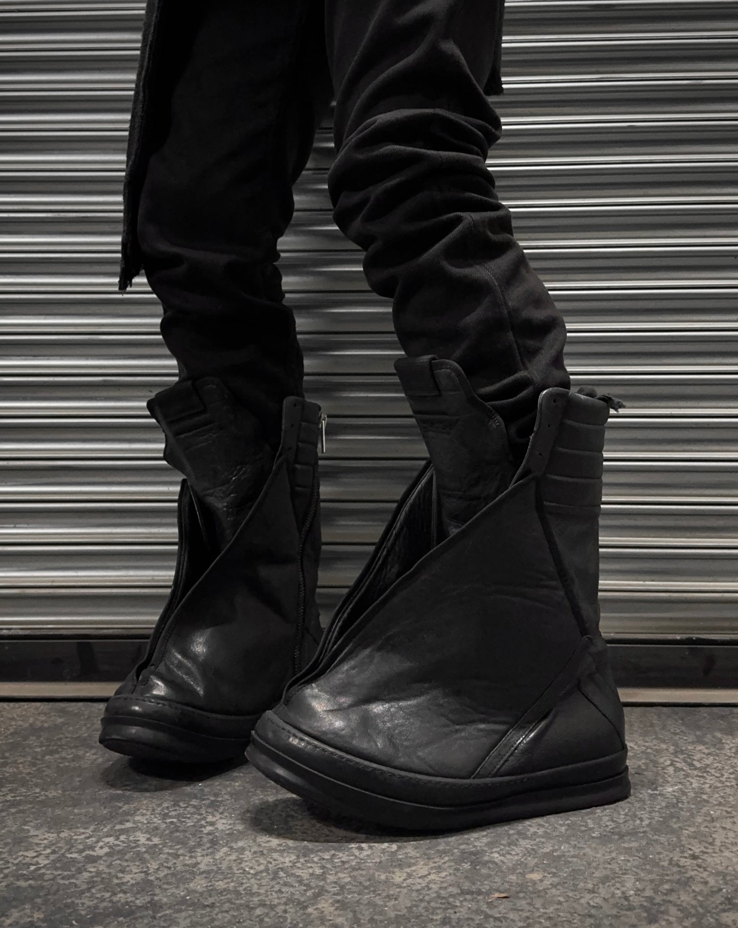 Rick Owens SS11 “ANTHEM” Turbo-basket Mega Hoof Dunks Sneakers
