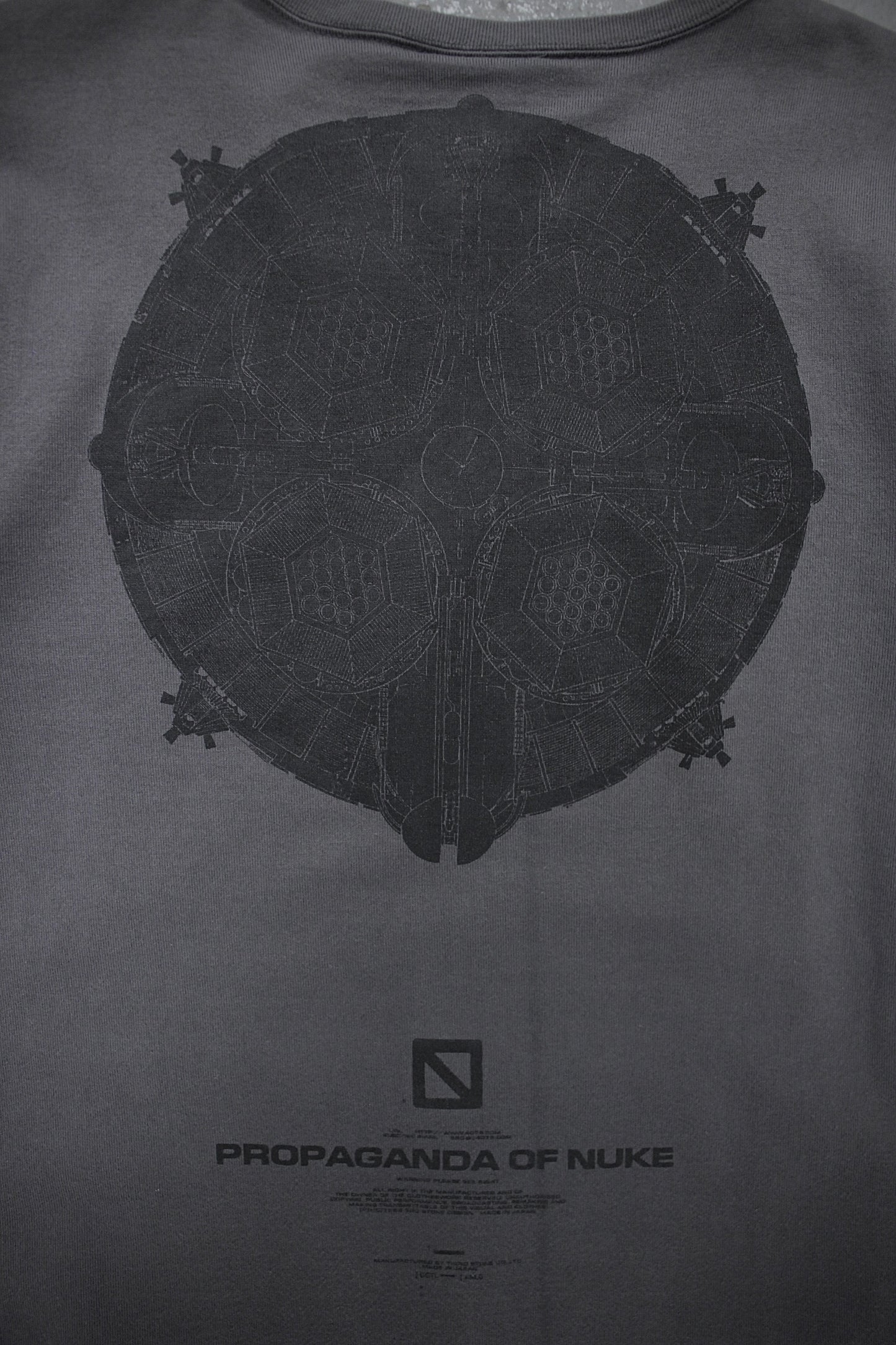 NUKE by Tatsuro Horikawa Late 90s Graphic Long-sleeves Jumper