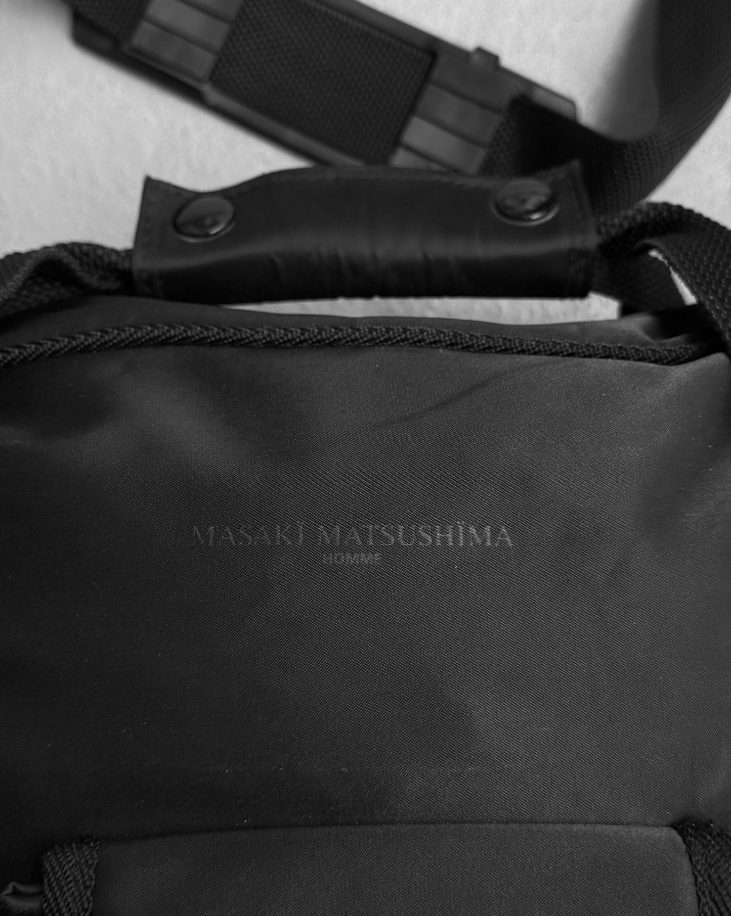 Masakï Mastsushïma HOMME Vintage 90s Nylon Messenger Bag