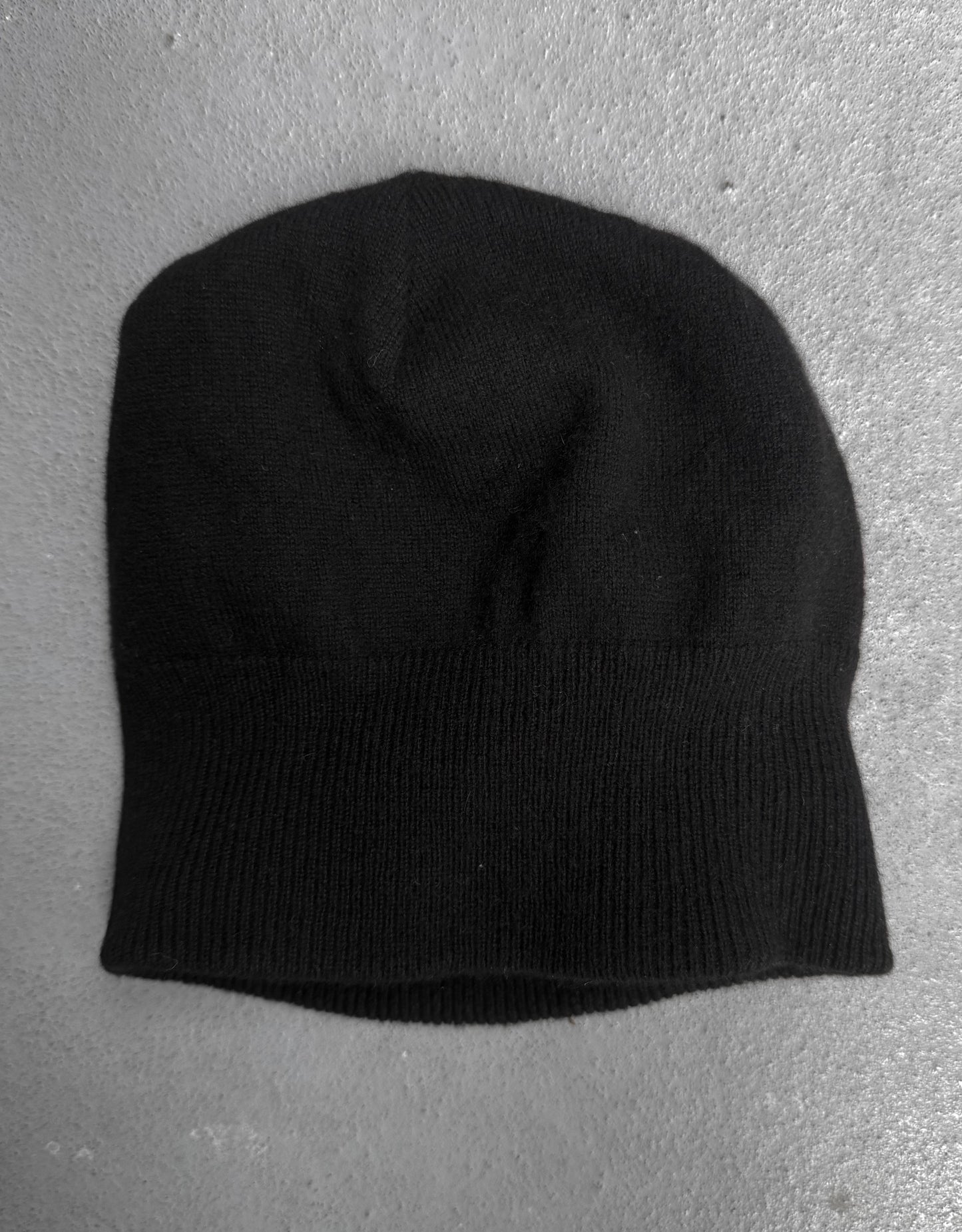 DIOR HOMME by Hedi Slimane AW06 “These Grey Days” Black Cashmere Beanie