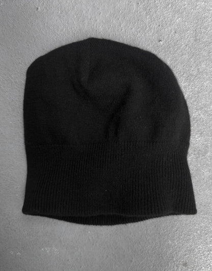 DIOR HOMME by Hedi Slimane AW06 “These Grey Days” Black Cashmere Beanie